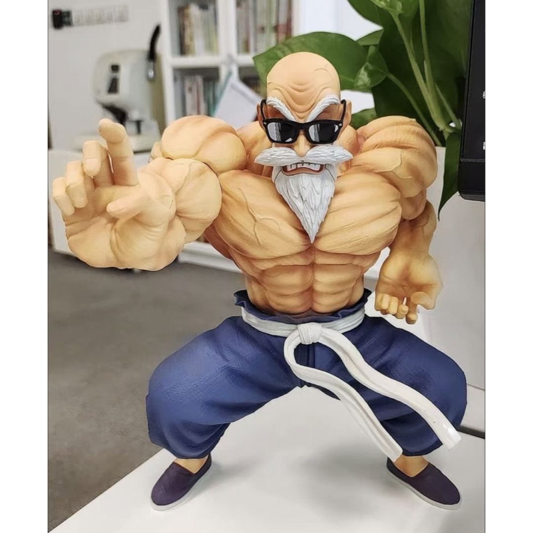 16cm 亀仙人　孫悟空　ドラゴンボール フィギュア　PVC製品 ガレージキット