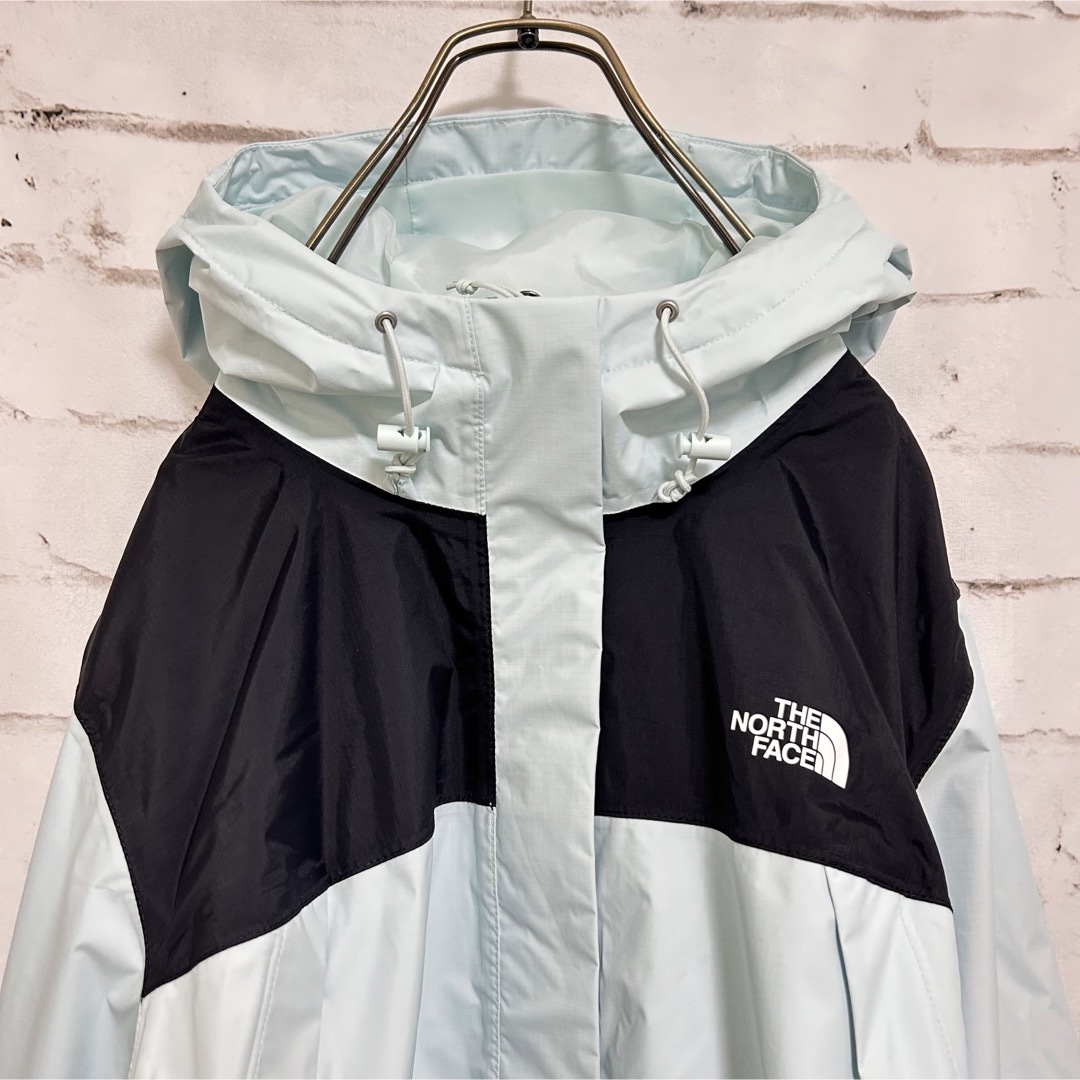 THE NORTH FACE - 新品‼︎海外限定 黒×水色 ノースフェイス ビッグ