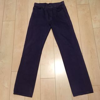 【新古品】 2008's LEVI'S 501 ダークパープル デニムパンツ