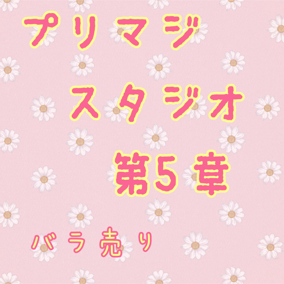 エンタメ/ホビープリマジスタジオ　第五章　バラ売り