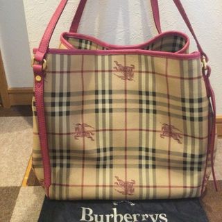 バーバリー(BURBERRY) バッグ(ピンク/桃色系)の通販 200点以上