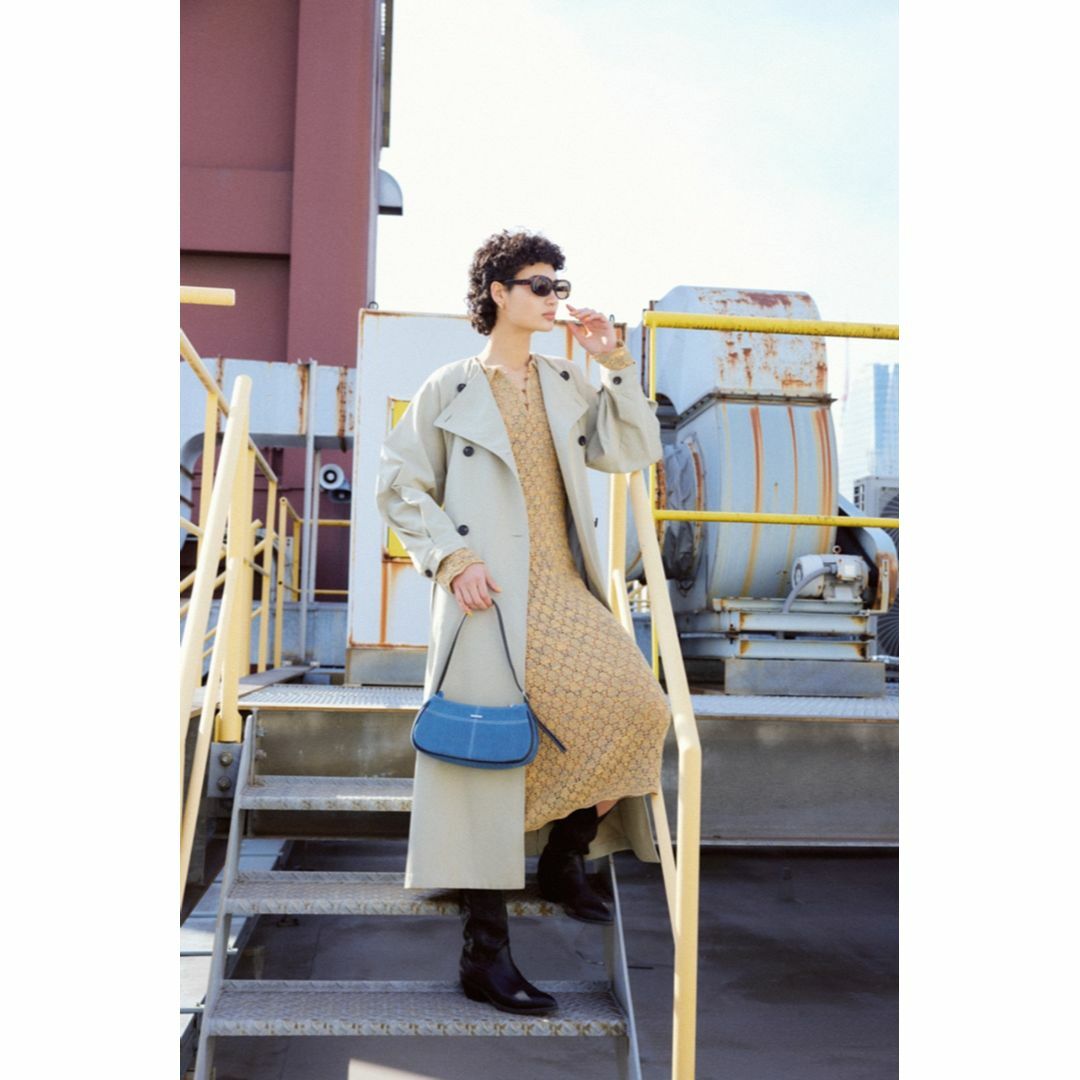 DRAPE LOOSE TRENCH コート MOUSSY トレンチコート