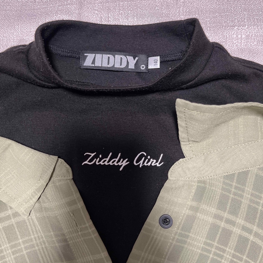 ZIDDY(ジディー)のZIDDY レイヤード風シフォンシャツ　140 キッズ/ベビー/マタニティのキッズ服女の子用(90cm~)(Tシャツ/カットソー)の商品写真