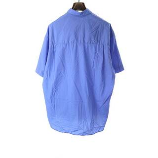 グラフペーパー 23SS ショートスリーブシャツ ブルー Fの通販 by