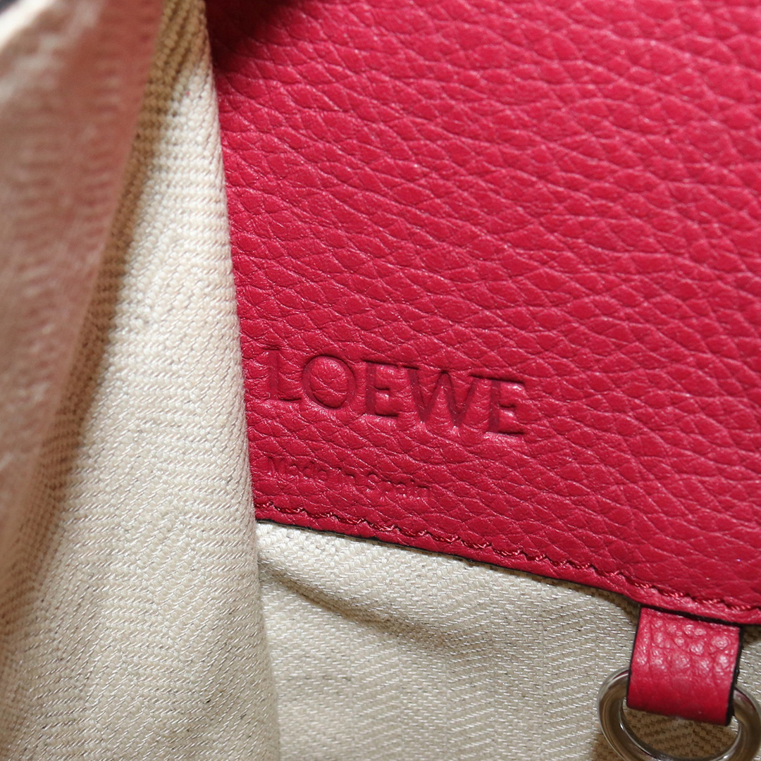 LOEWE ロエベ ハンモックスモール ハンドバッグ レザー レディース