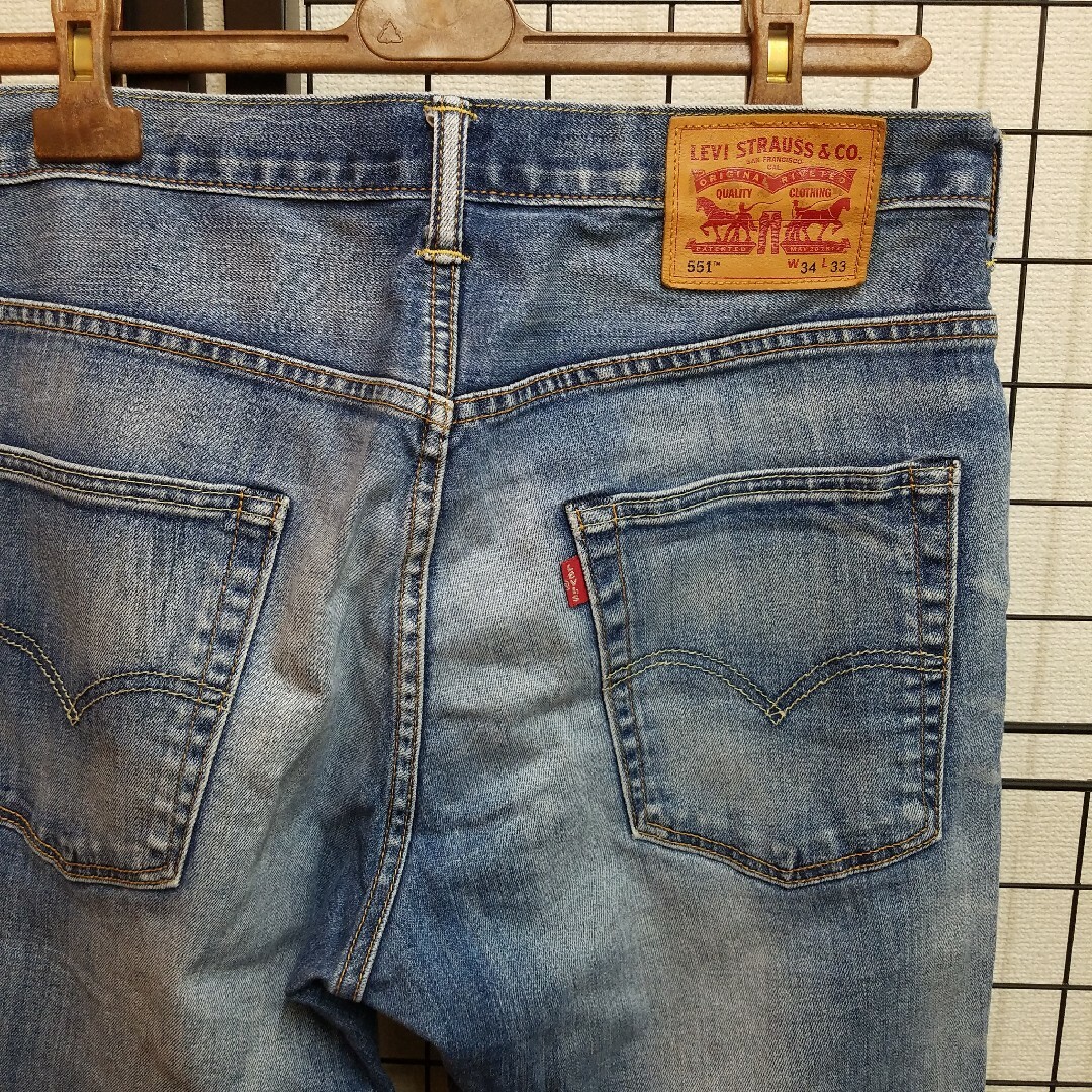 LEVI’S 551 W34×L33 Stretch Denim Pant 3