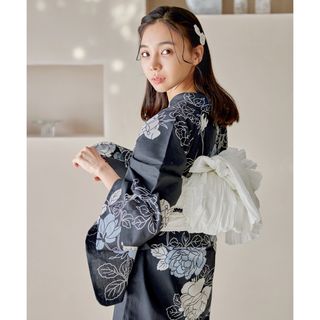 Dita ディータ 亜麻色の夕凪寄せ 浴衣-