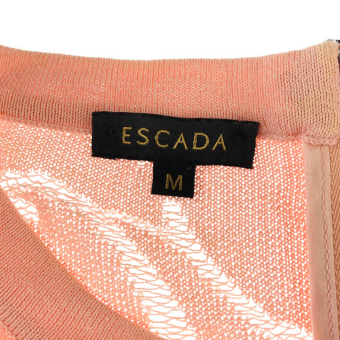 ESCADA(エスカーダ)のエスカーダ ESCADA ドルマン 透かし柄 バックファスナー トップス レディース ピンク M Y02000 レディースのトップス(その他)の商品写真