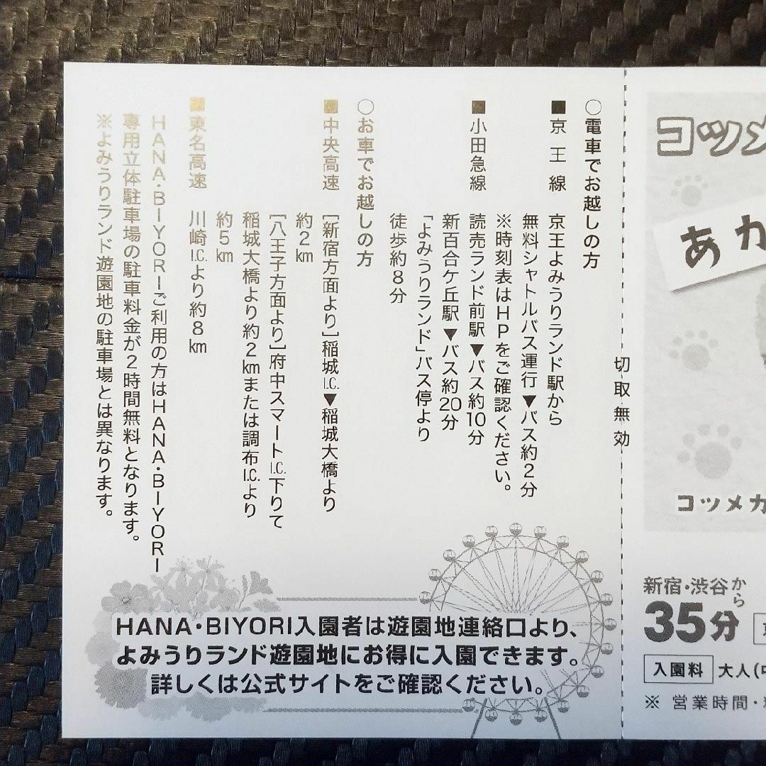 HANA・BIYORI 招待券４枚 9月末期限の通販 by むーとん's shop｜ラクマ
