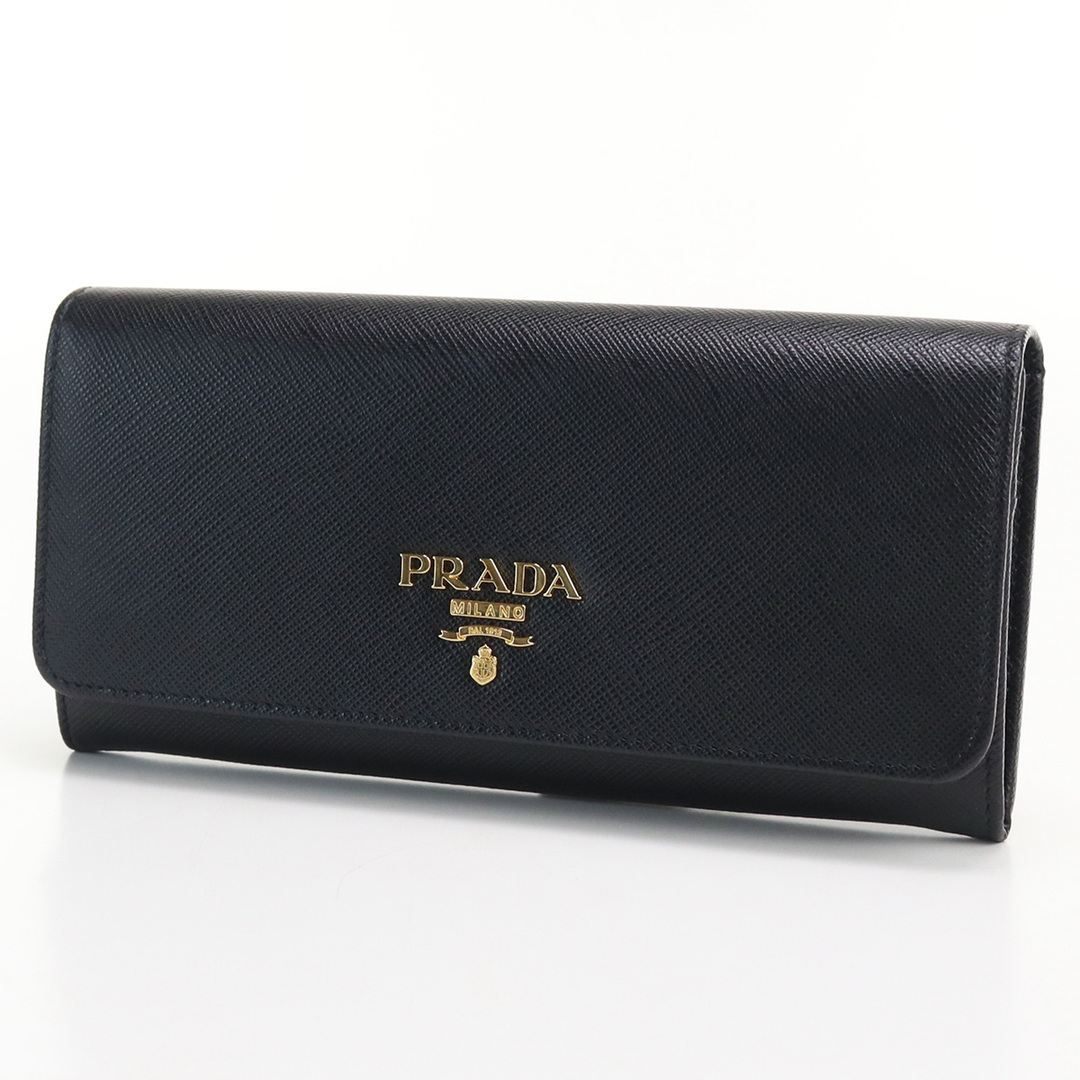 PRADA プラダ サフィアーノトライアングル財布 1MH132 QHH F0002 二折財布小銭入付き レザー レディース