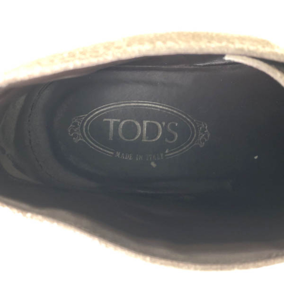 トッズ Tod's スエード チャッカブーツ メンズ グレージュ系 7 Y02043