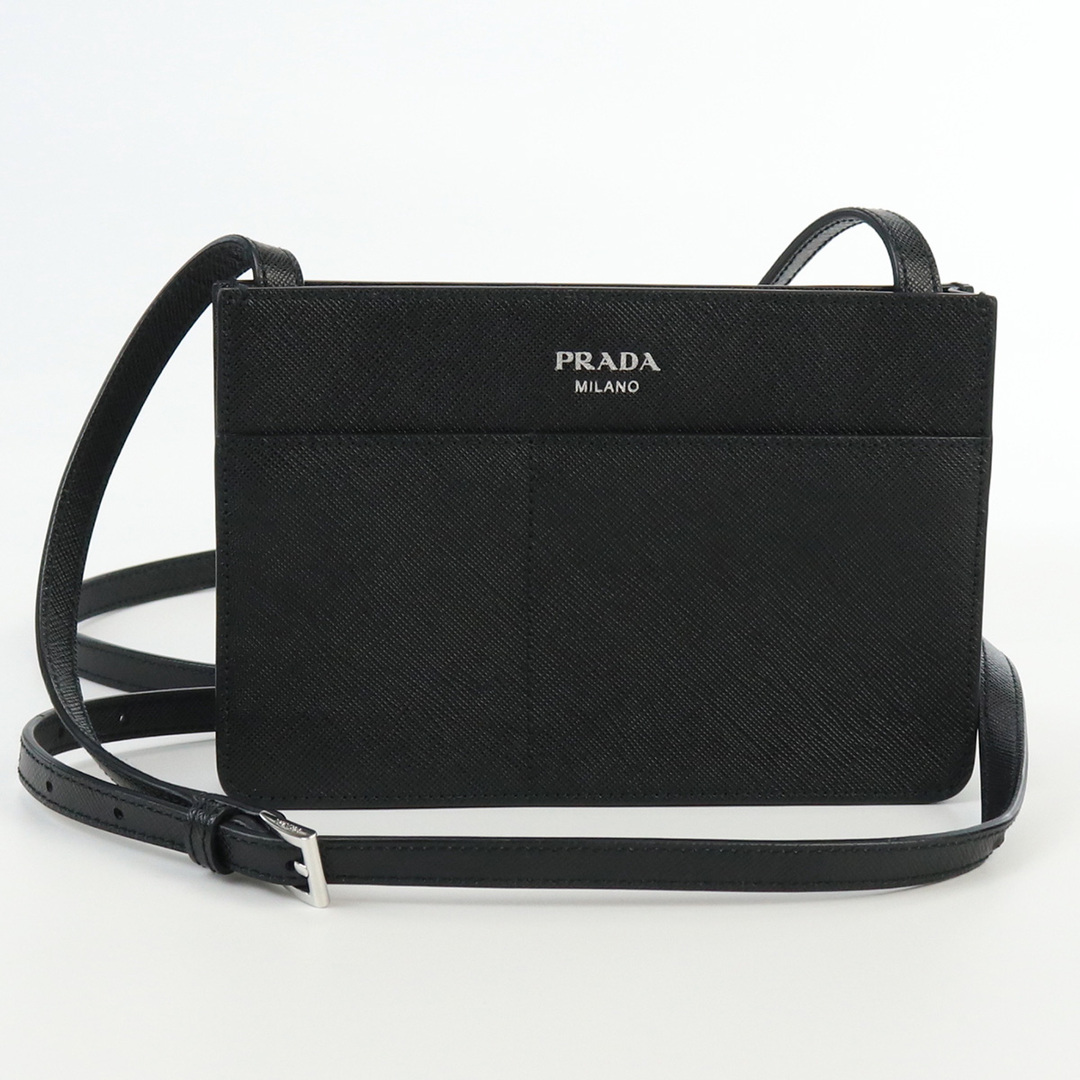 【レア品】PRADA プラダ ツイード リボン スクエア バッグ