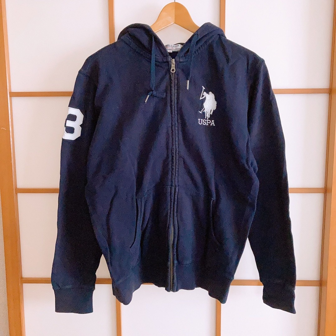 『超激レア』USPA US POLO ASSN  ファー付きパーカー