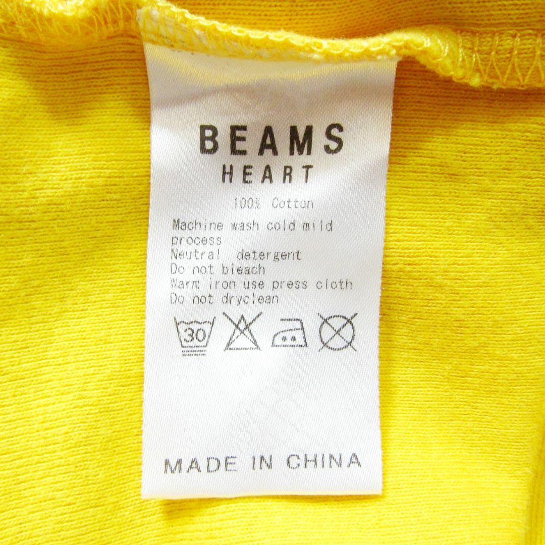 BEAMS(ビームス)のBEAMS HEART　ビームスハート　ロゴ入りコットンTシャツ レディースのトップス(シャツ/ブラウス(長袖/七分))の商品写真