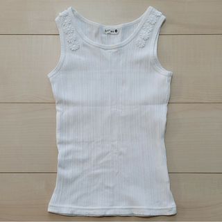 ブランシェス(Branshes)のbranshes レースタンクトップ 120cm(Tシャツ/カットソー)