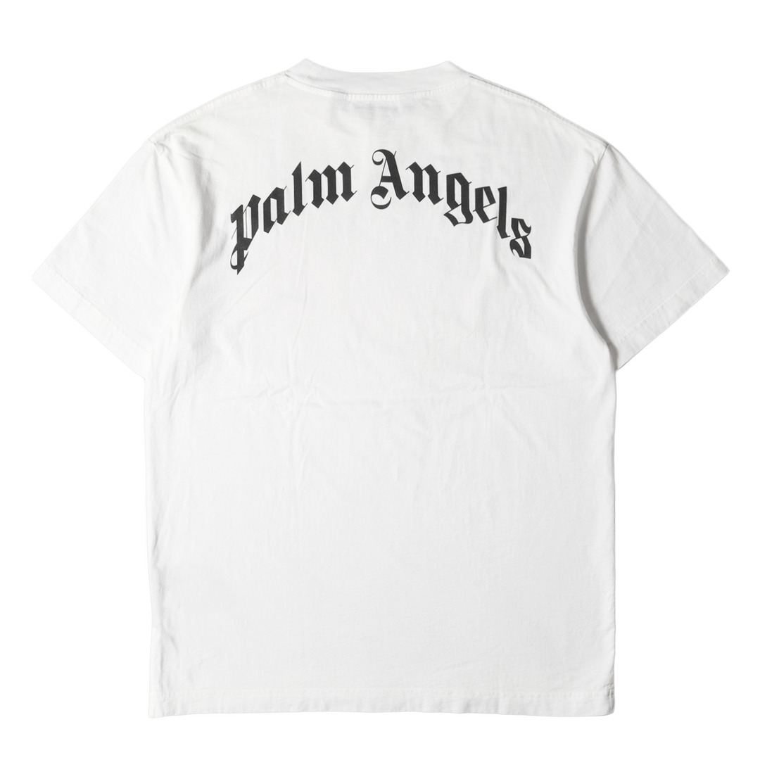 Palm Angels パーム エンジェルス Tシャツ サイズ:L テディベア プリント クルーネック 半袖 Tシャツ Bear Classic Tee ホワイト 白 トップス カットソー ストリート カジュアル ブランド【メンズ】【美品】