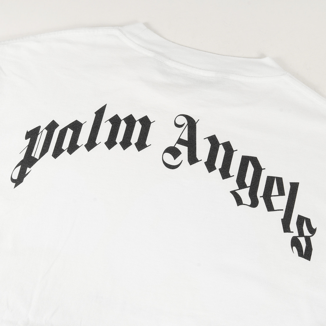 Palm Angels パーム エンジェルス Tシャツ サイズ:L テディベア プリント クルーネック 半袖 Tシャツ Bear Classic Tee ホワイト 白 トップス カットソー ストリート カジュアル ブランド【メンズ】【美品】