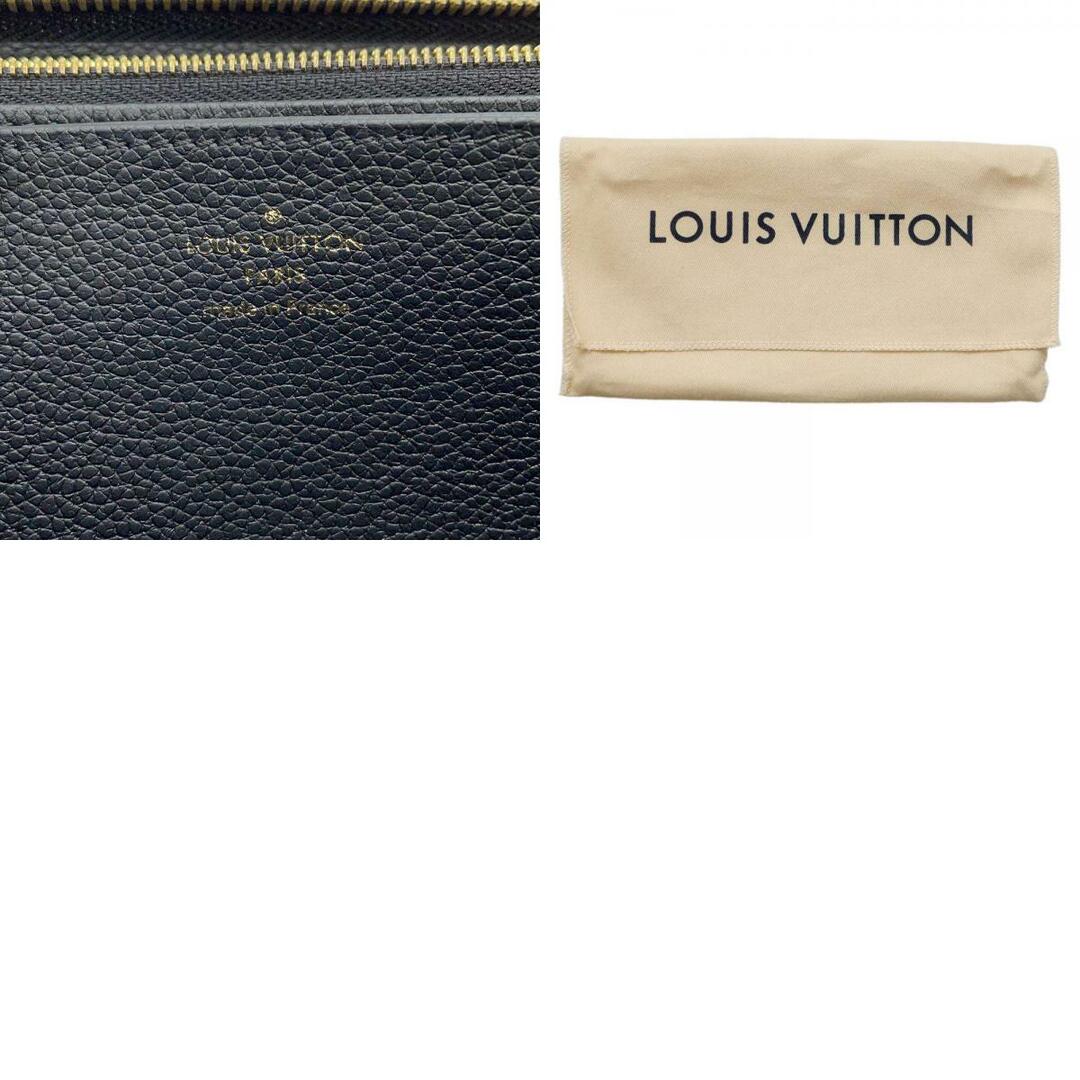 バイカラー モノグラム・アンプラント ジッピーウォレット M80481 LOUIS VUITTON 財布 黒