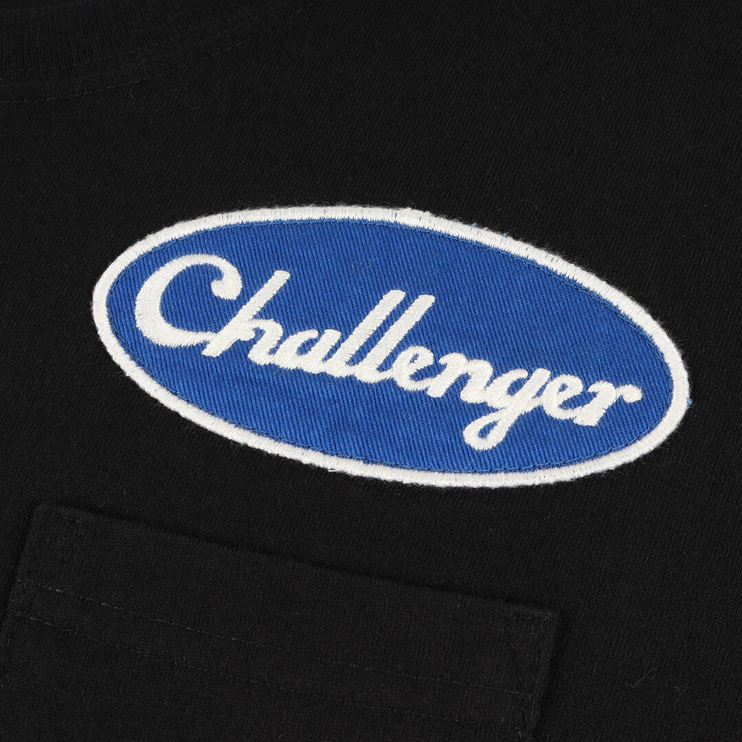 CHALLENGER チャレンジャー Tシャツ サイズ:M ワッペン付き レーシング