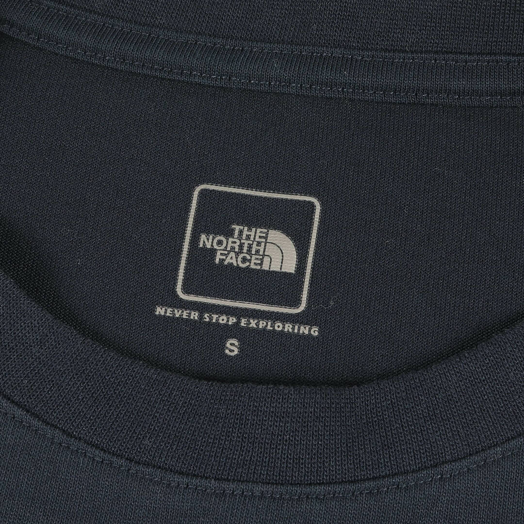 THE NORTH FACE ザ ノースフェイス Tシャツ サイズ:S 19SS スモールBOXロゴ クルーネック 半袖 Tシャツ S/S Small BoxLogo Tee アーバンネイビー(UN) トップス カットソー シンプル ワンポイント アウトドア カジュアル ブランド【メンズ】【美品】