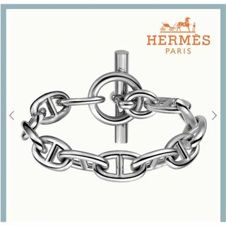 エルメス(Hermes)の【HERMES】 TGM シェーヌ ダンクル ブレスレット　11コマ(ブレスレット)