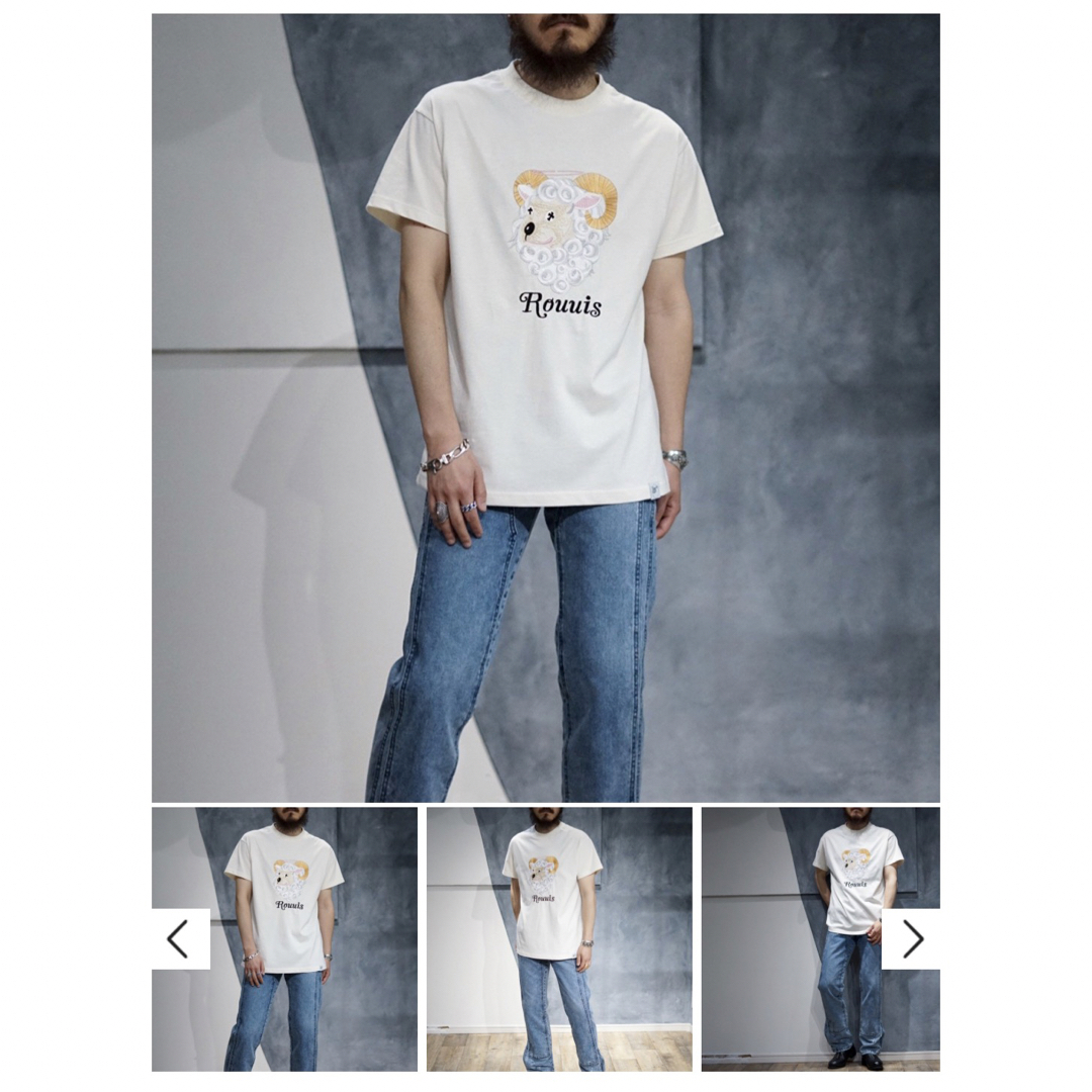 【ROUUIS】 "ROUUIS" SS TEE ルイス　XL メンズのトップス(Tシャツ/カットソー(半袖/袖なし))の商品写真