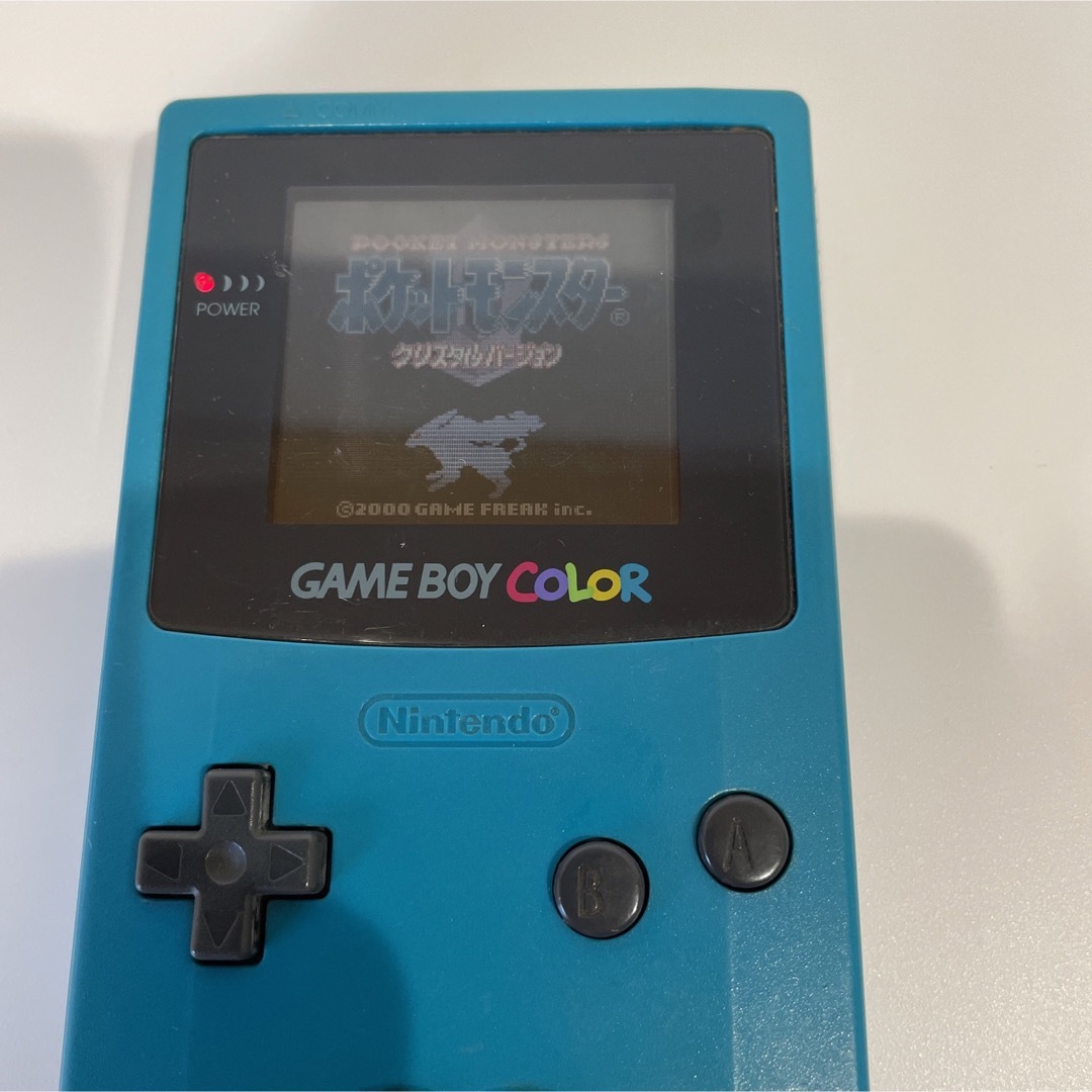 エンタメ/ホビーゲームボーイカラー ブルー本体➕ポケモンクリスタル