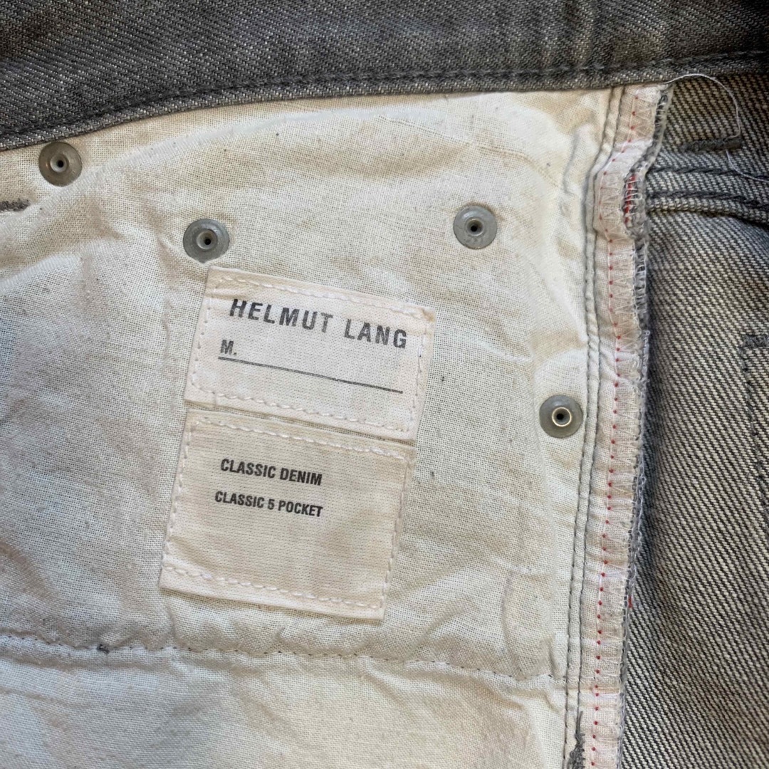 HELMUT LANG ヘルムートラング 本人期 ペンキデニム ブラック