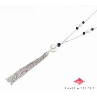 ミキモト(MIKIMOTO)のミキモト タッセル 11.4mm 白蝶真珠(南洋真珠)   ペンダント・ネックレ(ネックレス)