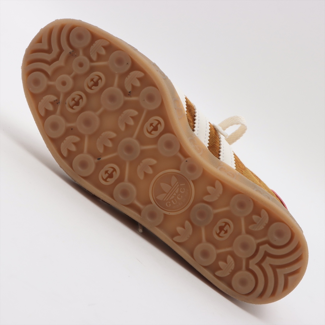 ガゼル キャンバス×レザー 23cm ブラウン レディース スニーカー レディースの靴/シューズ(スニーカー)の商品写真