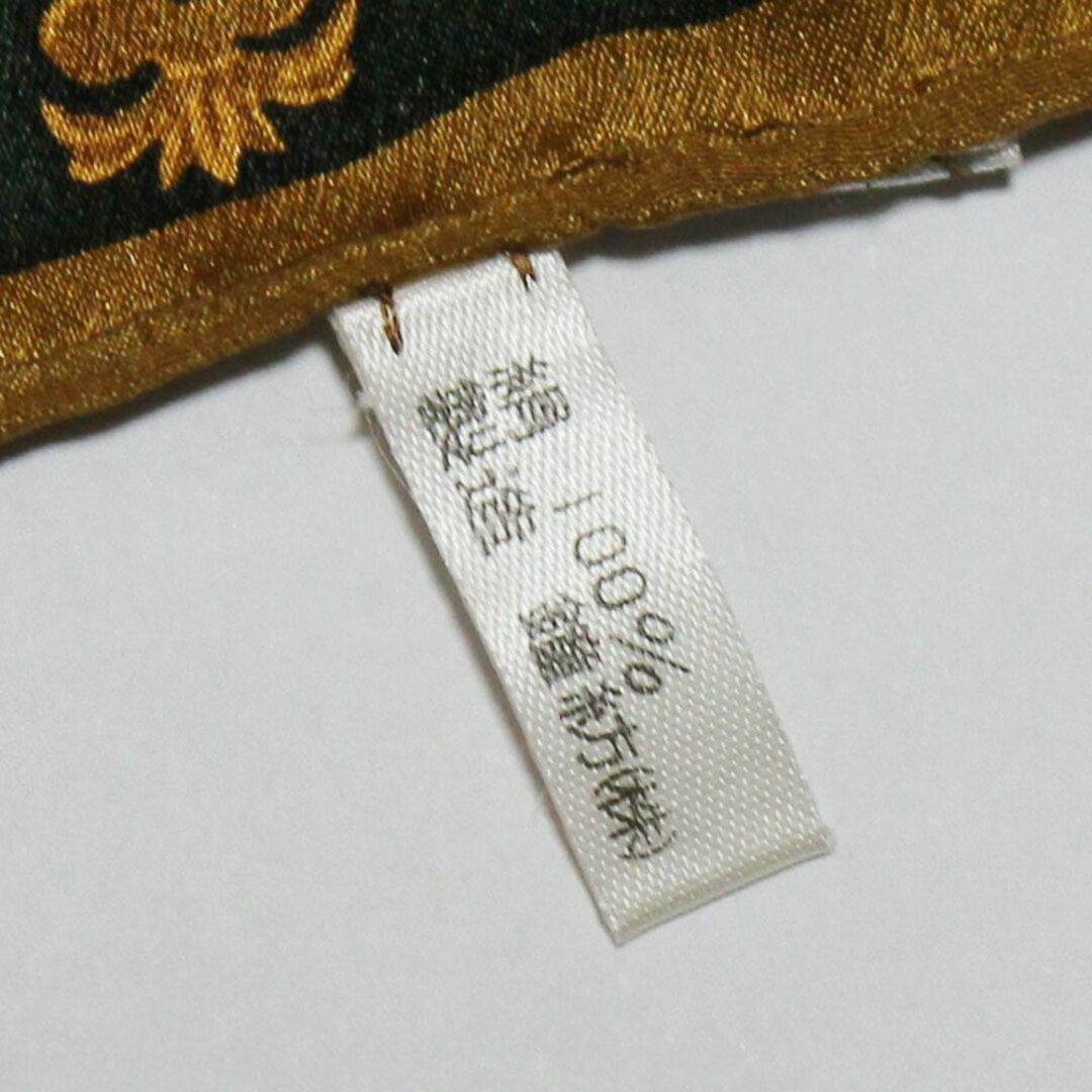 ディオール ストール スカーフ シルク100% グリーン×ゴールド の通販 by U♡E♡N ｜ラクマ