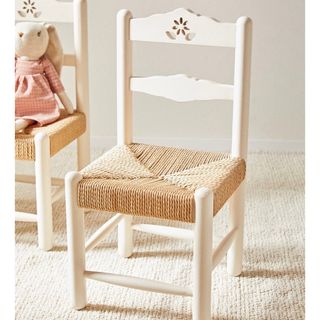 ZARA HOME - ZARA HOME キッズ ラタン フラワー ウッドチェアの通販 by