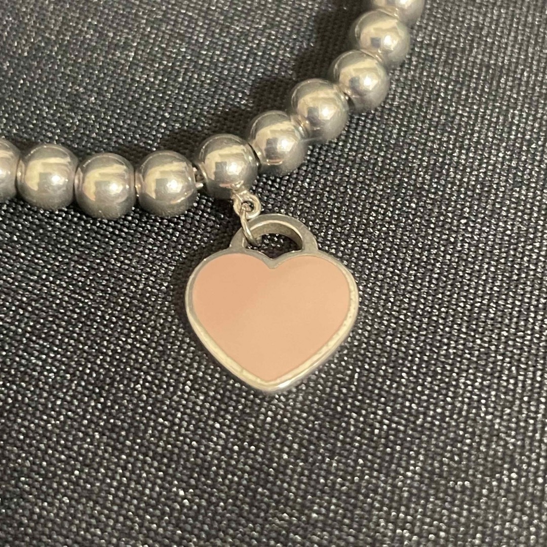TIFFANY&Co.のハートチャームのブレスレット
