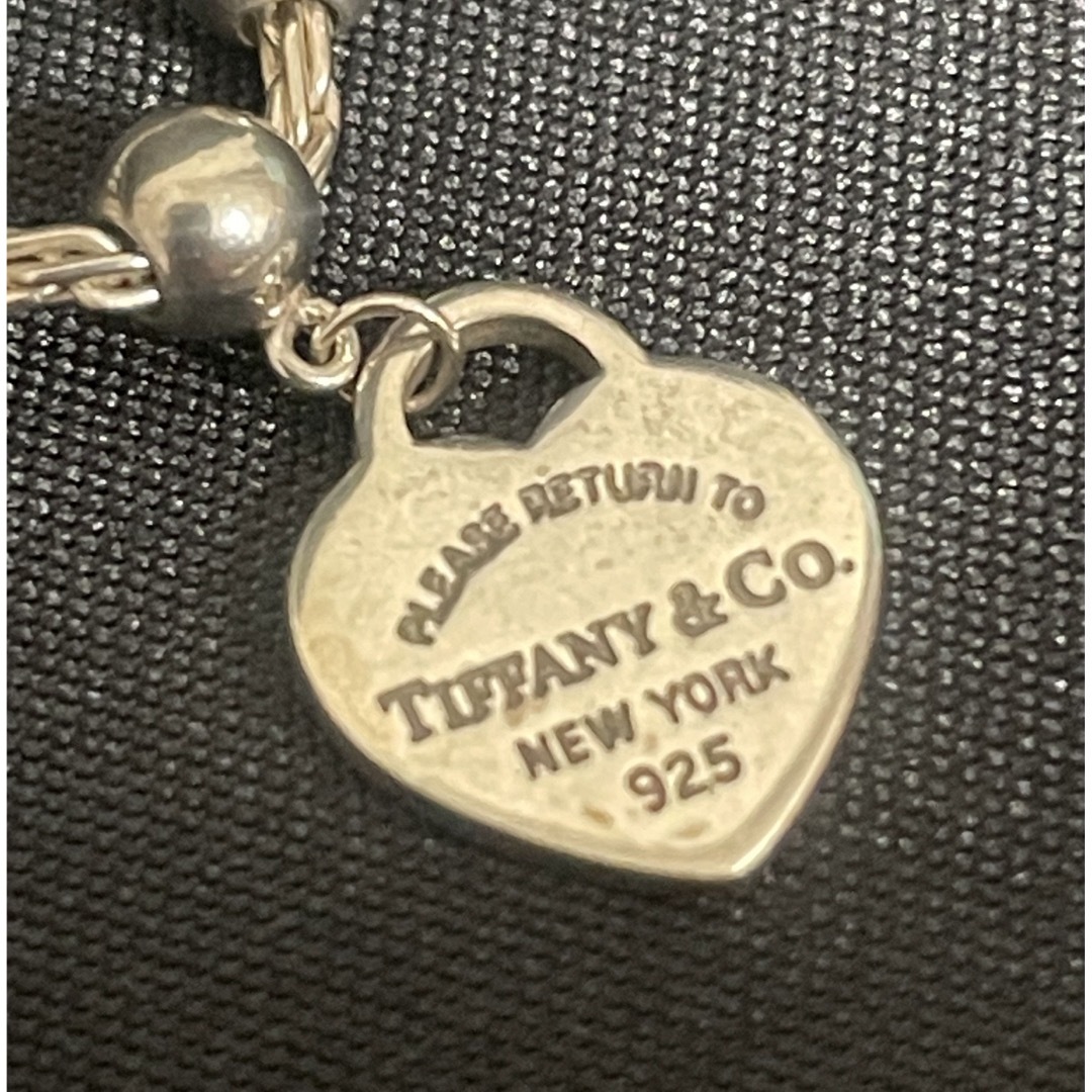 TIFFANY&Co.のハートチャームのブレスレット
