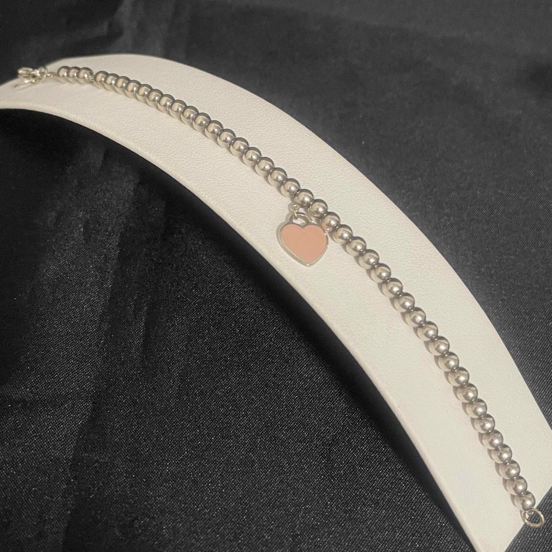 TIFFANY&Co.のハートチャームのブレスレット