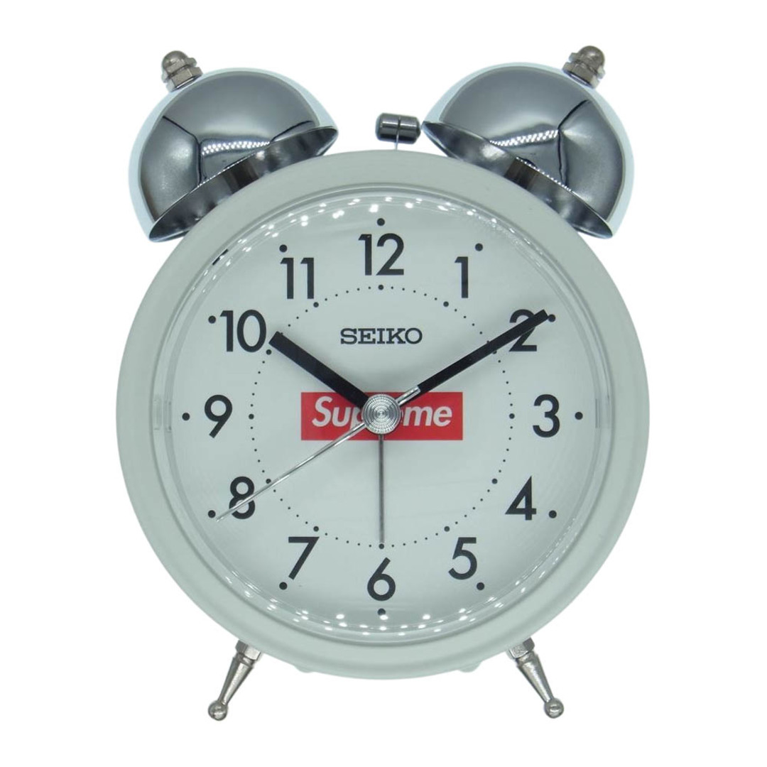 Supreme シュプリーム その他アクセサリー 22AW 時計 Seiko Alarm Clock White セイコー アラーム クロック 置時計 ホワイト系【新古品】【未使用】