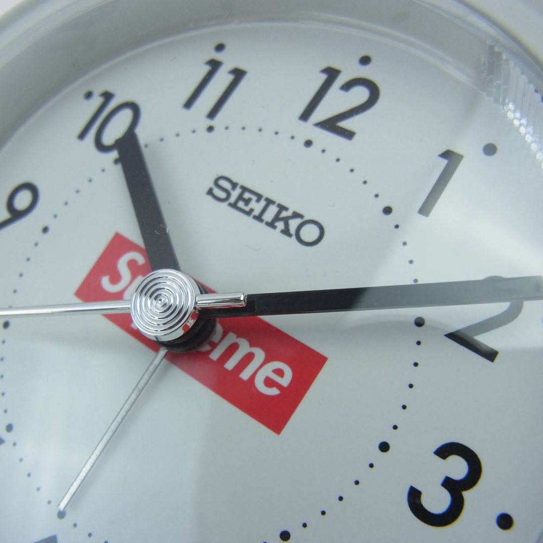 Supreme シュプリーム その他アクセサリー 22AW 時計 Seiko Alarm Clock White セイコー アラーム クロック 置時計  ホワイト系【新古品】【未使用】【中古】