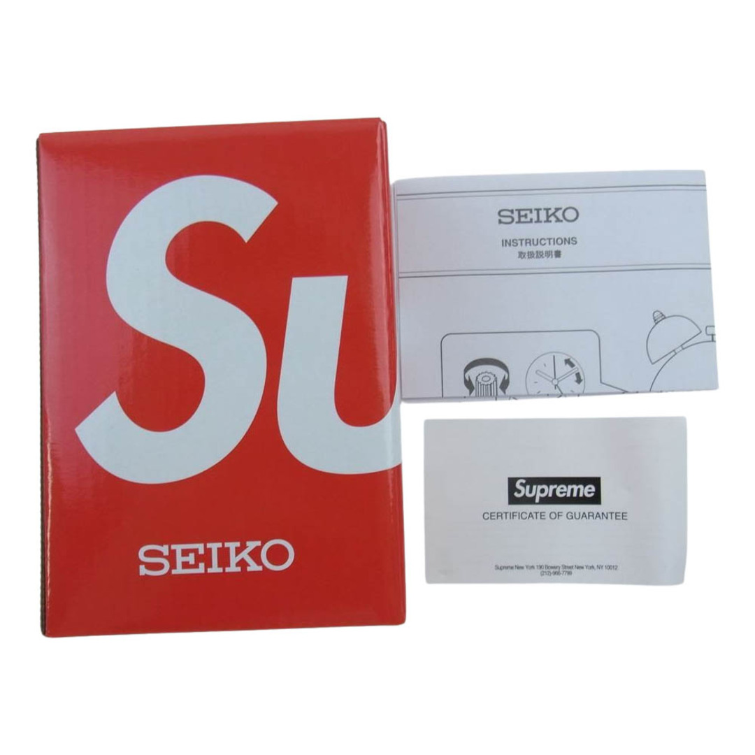 Supreme シュプリーム その他アクセサリー 22AW 時計 Seiko Alarm Clock White セイコー アラーム クロック 置時計  ホワイト系【新古品】【未使用】【中古】