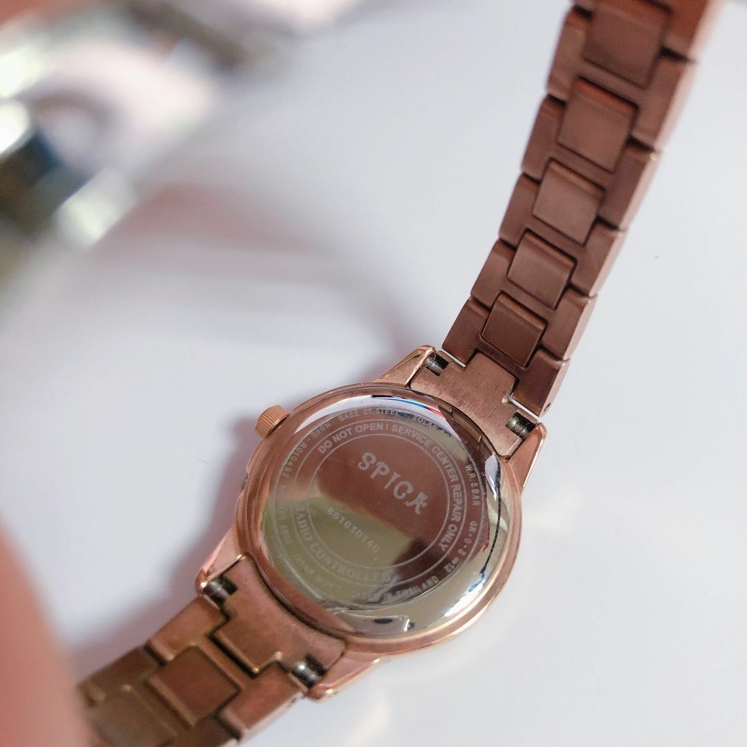 SPICA スピカ　腕時計　SPI50-PG/WH レディースのファッション小物(腕時計)の商品写真