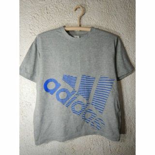 アディダス(adidas)のo6822　adidas　アディダス　日本製　半袖　tシャツ　ロゴ　デザイン(Tシャツ(半袖/袖なし))