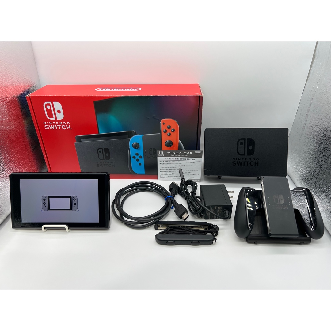 ほぼ完品・液晶美品】Nintendo Switch 本体 新型 拡張バッテリー ...