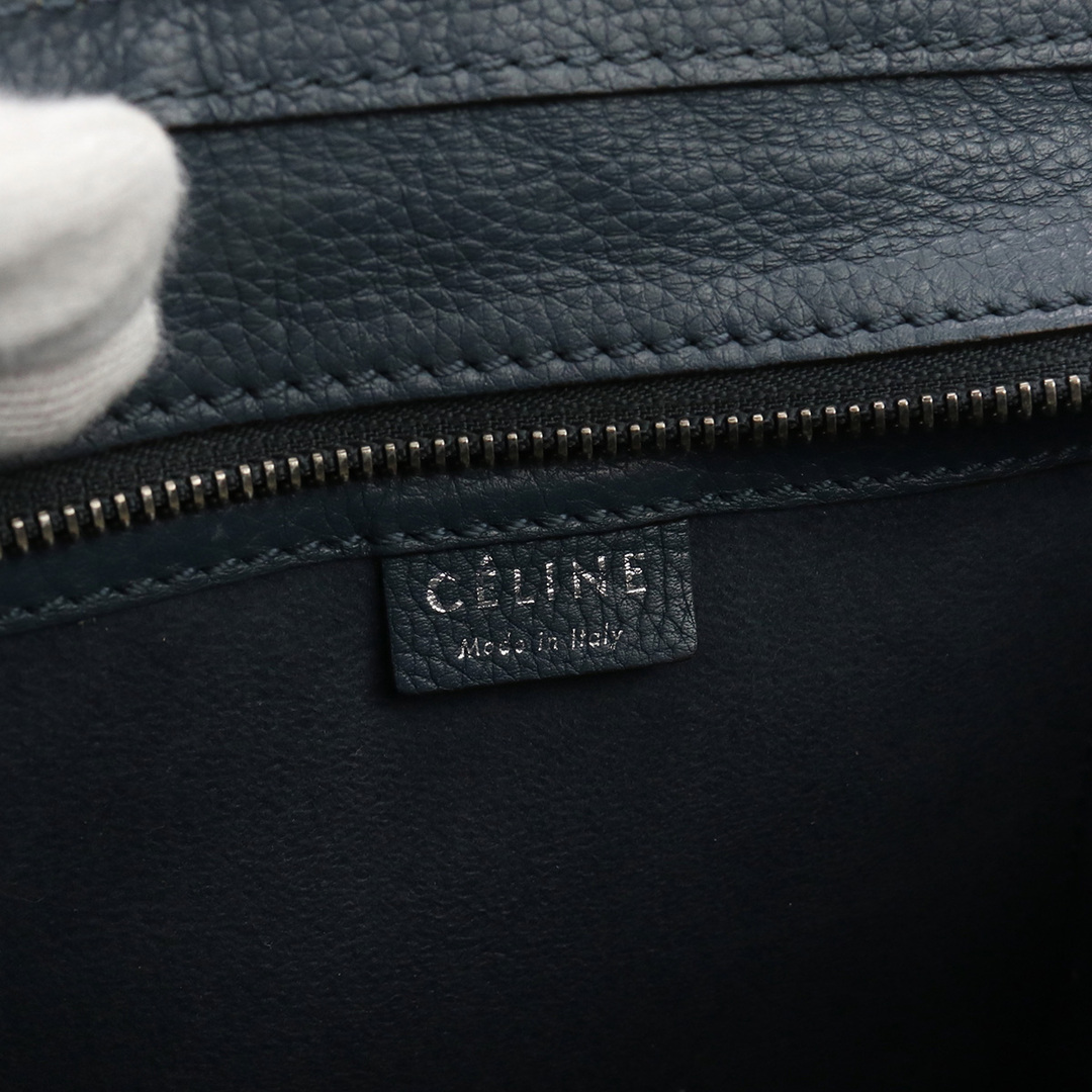 CELINE セリーヌ ラゲージ ナノ 189243DRU ハンドバッグ レザー レディース