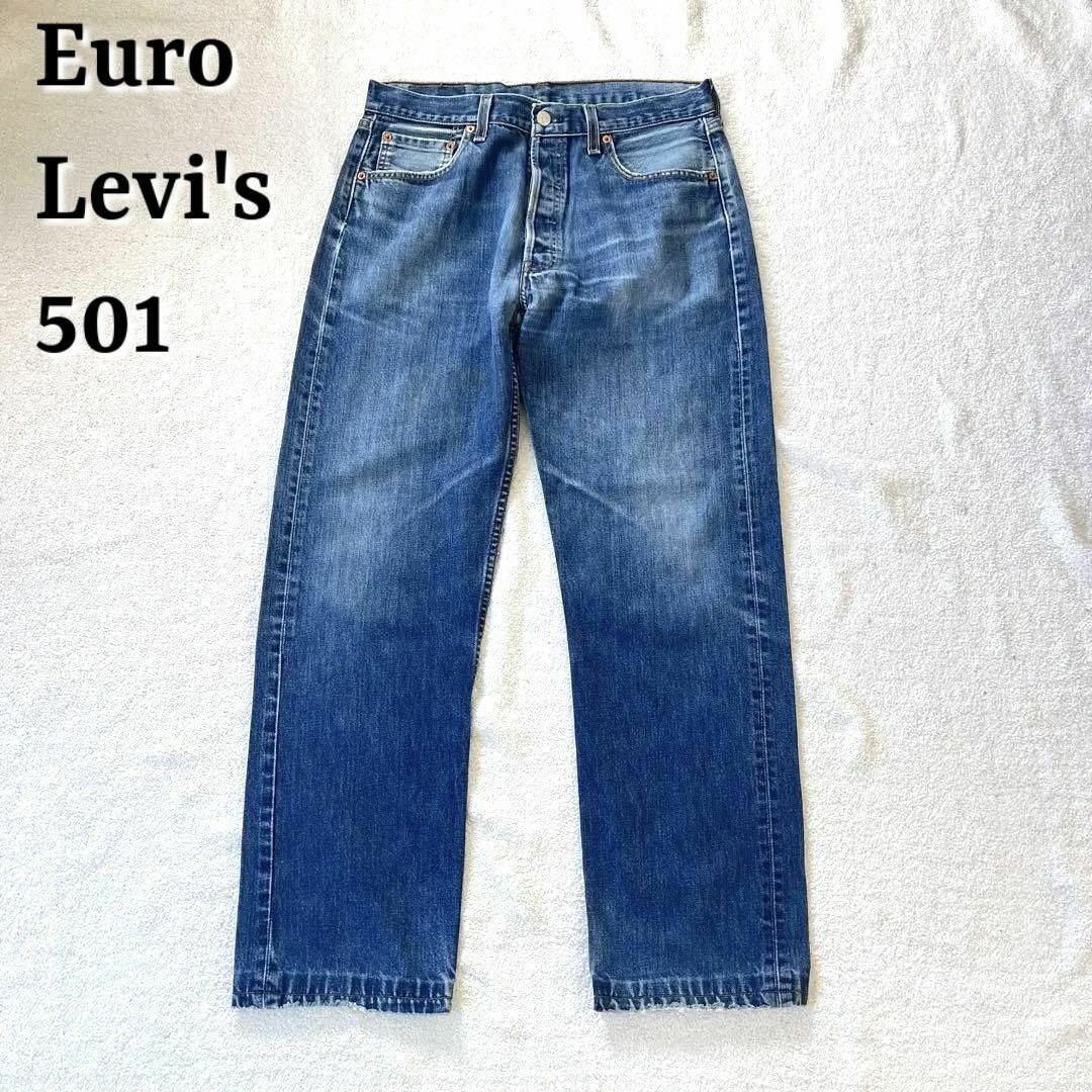 00s ユーロリーバイス Levi's 501 ポーランド製 デニム 34