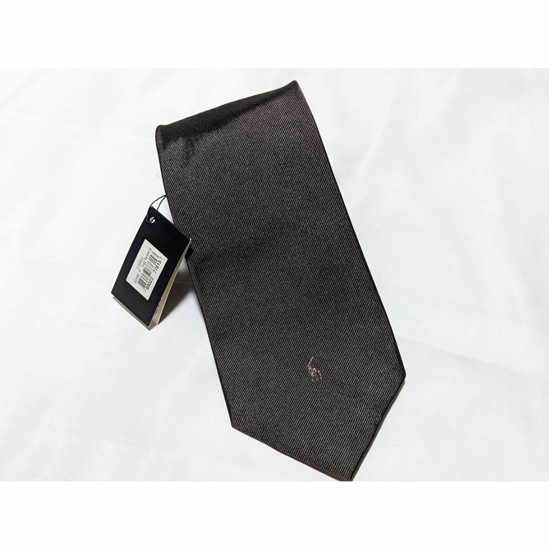 希少 新品タグ付き ポロラルフローレン ヴィンテージ USA製ネクタイ