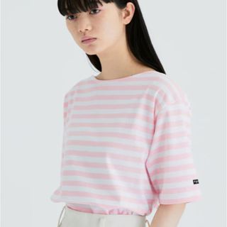 アダムエロぺファム(ADAM ET ROPE' FEMME)の【agnes b. pour ADAM ET ROPE'】ボーダーTシャツ(Tシャツ(半袖/袖なし))