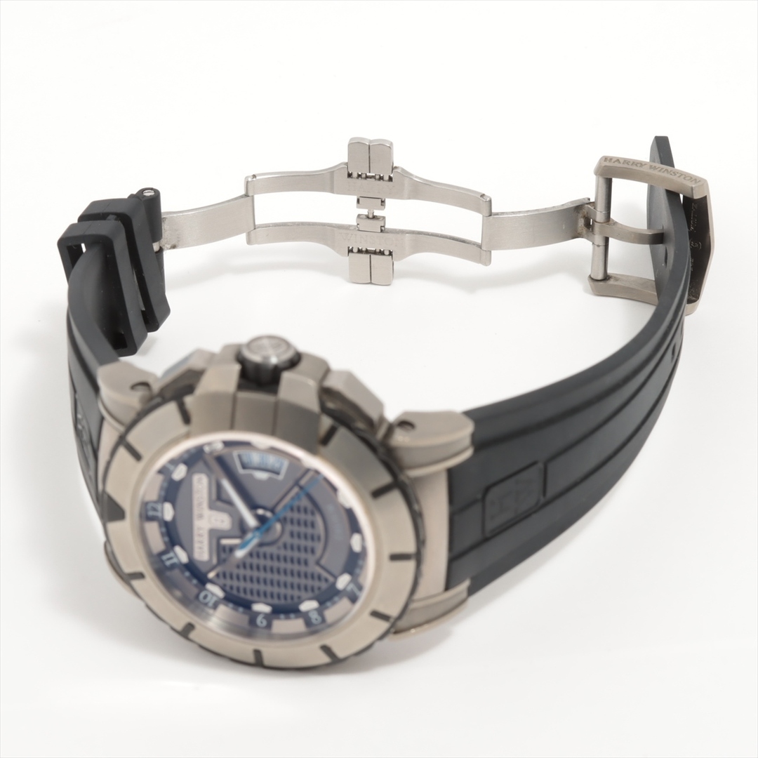 HARRY WINSTON(ハリーウィンストン)のハリーウィンストン オーシャンスポーツ ザリウム×ラバー   メンズ 腕時 メンズの時計(腕時計(アナログ))の商品写真