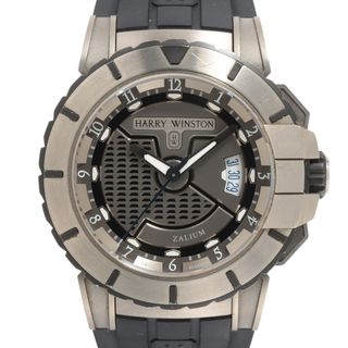 ハリーウィンストン(HARRY WINSTON)のハリーウィンストン オーシャンスポーツ ザリウム×ラバー   メンズ 腕時(腕時計(アナログ))