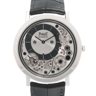ピアジェ PIAGET エンペラードール P10043 ホワイト K18PG/社外ベルト メンズ 腕時計