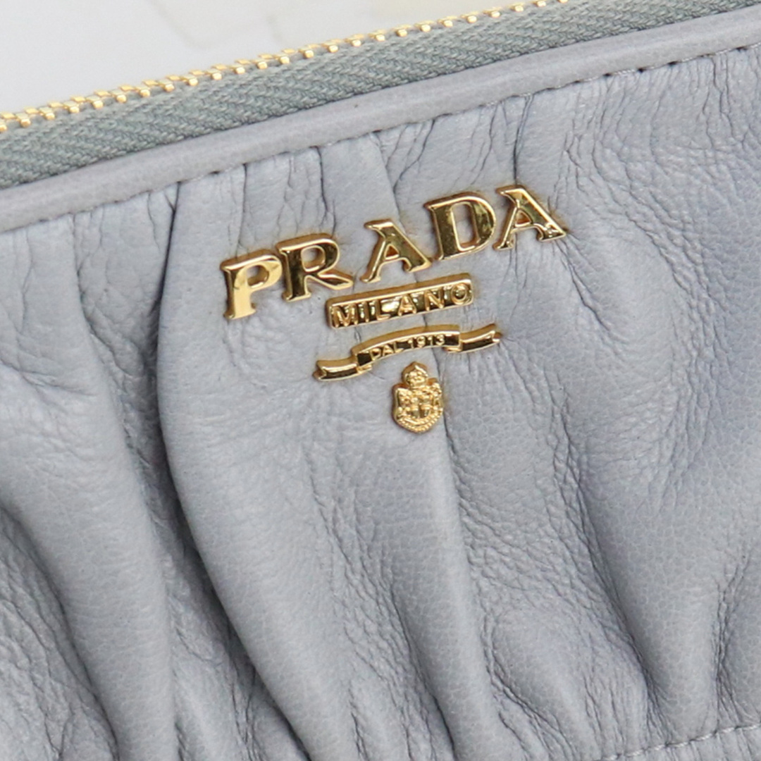 PRADA プラダ フラットポーチ 1M1152 ポーチ レザー レディース 4