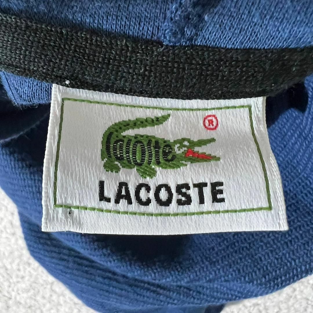 LACOSTE(ラコステ)のLACOSTE ラコステ パーカー フロントロゴ 薄手 プルオーバー ブルー 3 メンズのトップス(パーカー)の商品写真